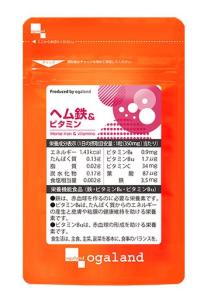 Ogaland  Heme iron & vitamins Фолиевая кислота Ogaland Гемовое Железо и витамины