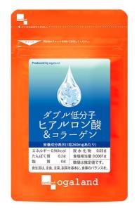 Ogaland Гиалуроновая кислота с Коллагеном низкомолекулярные (90 дней - 180 гранул)