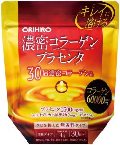Orihiro Протеогликан, Плотный Коллаген, Плацента (30 дней - 120 г (пакет)) Orihiro Протеогликан, Плотный Коллаген, Плацента (30 дней - 120 г (пакет))
