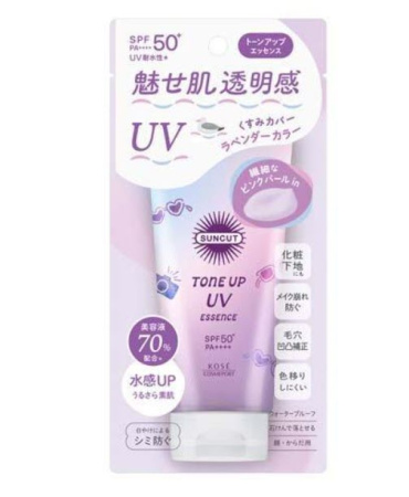 Kose Солнцезащитный крем-гель Tone up UV с SPF 50+  (80 г)