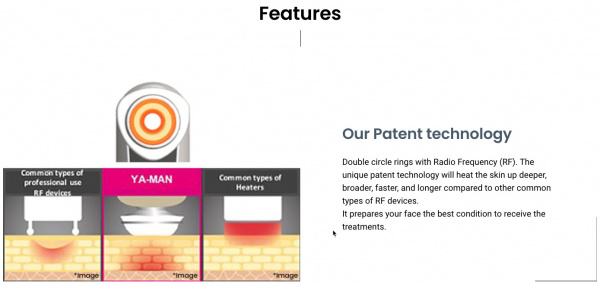 Ya-Man RF Beaute Photo Plus EX Eye Pro аппарат - лифтинг, терапия и очищение