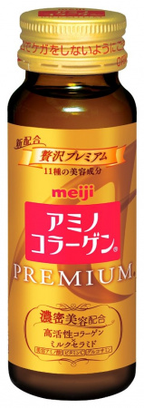 Meiji Жидкий питьевой коллаген Премиум (1 баночка 50 мл)