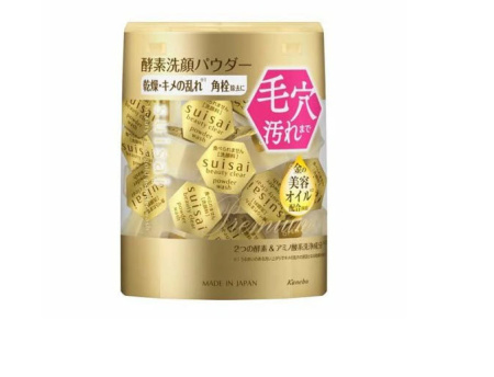 Kanebo Suisai Beauty Gold энзимная увлажняющая пудра для сухой кожи (32 шт)
