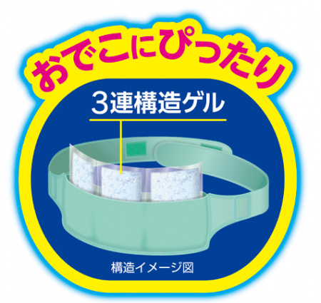 Hakugen Охлаждающая гелевая маска для лба