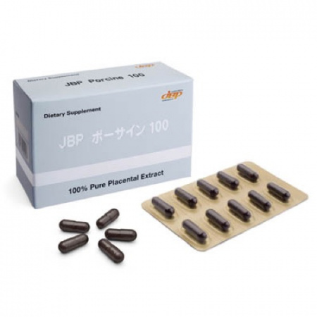 JBP Экстракт плаценты свиной Лаеннек в капсулах (100 шт)