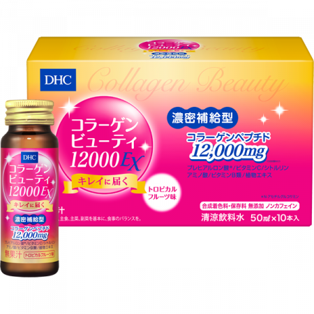 DHC Collagen Beauty 12000 EX Питьевой коллаген (10x50 мл)