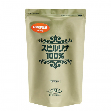 Japan Algae 100% японская спирулина (60 дней - 2400 шт)