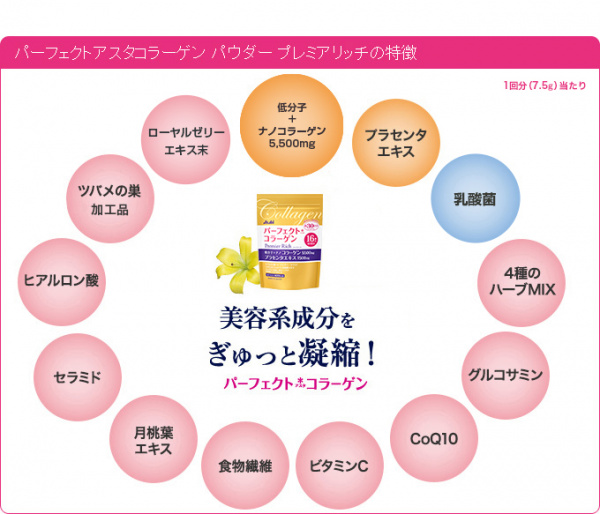 Asahi -  - Perfect Premier Rich Premium Collagen Асахи Asahi Коллаген Премиум