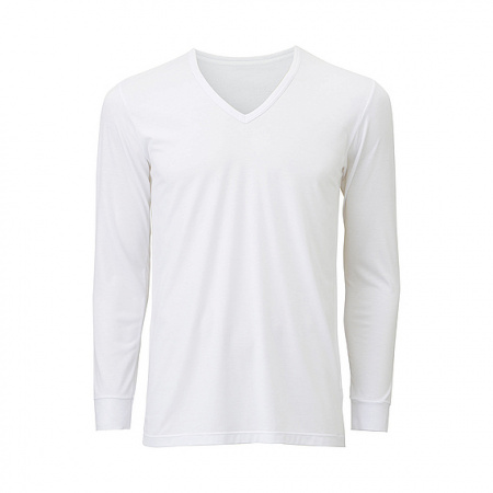 UNIQLO Термофутболка с технологией Heattech (белый, M)