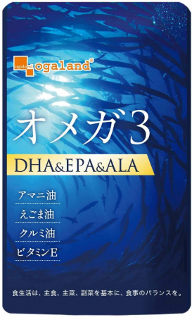Ogaland Омега-3 (ЭПК и ДГК) c α-Линоленовой кислотой (30 дней - 30 гранул)